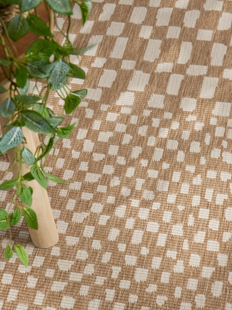 Ted Baker, Kusový koberec Ted Baker Haringey 106375 Natural White, 120x170, béžová, chodba / predsieň