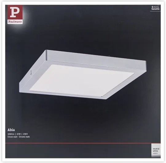 Paulmann 71024 - LED/22W Stropné svietidlo ABIA 230V matný chróm