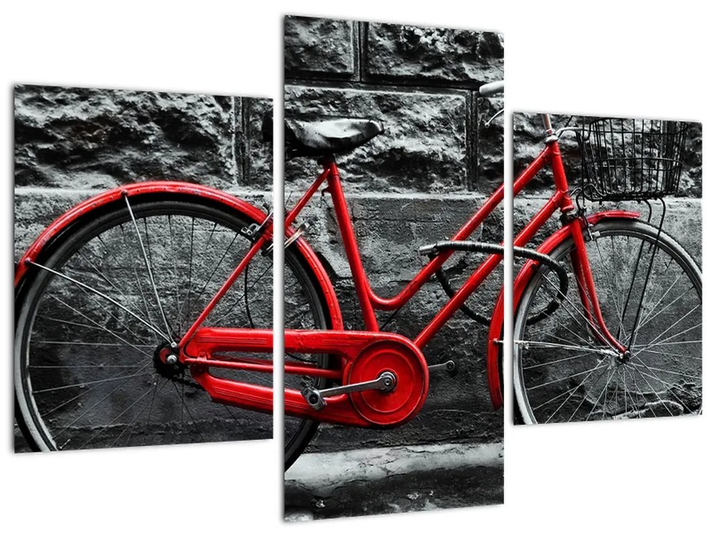 Obraz - Historický bicykel (90x60 cm)