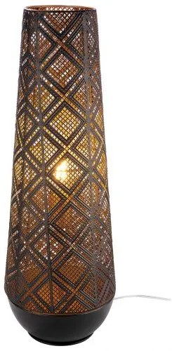 Orientálna kovová stojaca lampa CONE