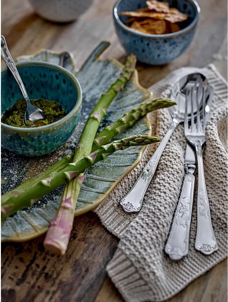 Antikoro príbor 16 ks v striebornej farbe Tilly – Bloomingville