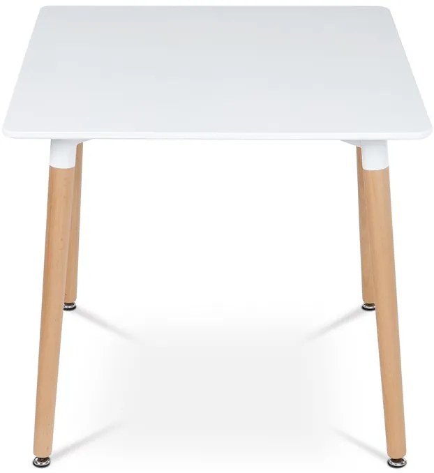 Autronic BONTEC Jedálenský stôl 80x80cm, mdf DT-303 WT Farba: Biela