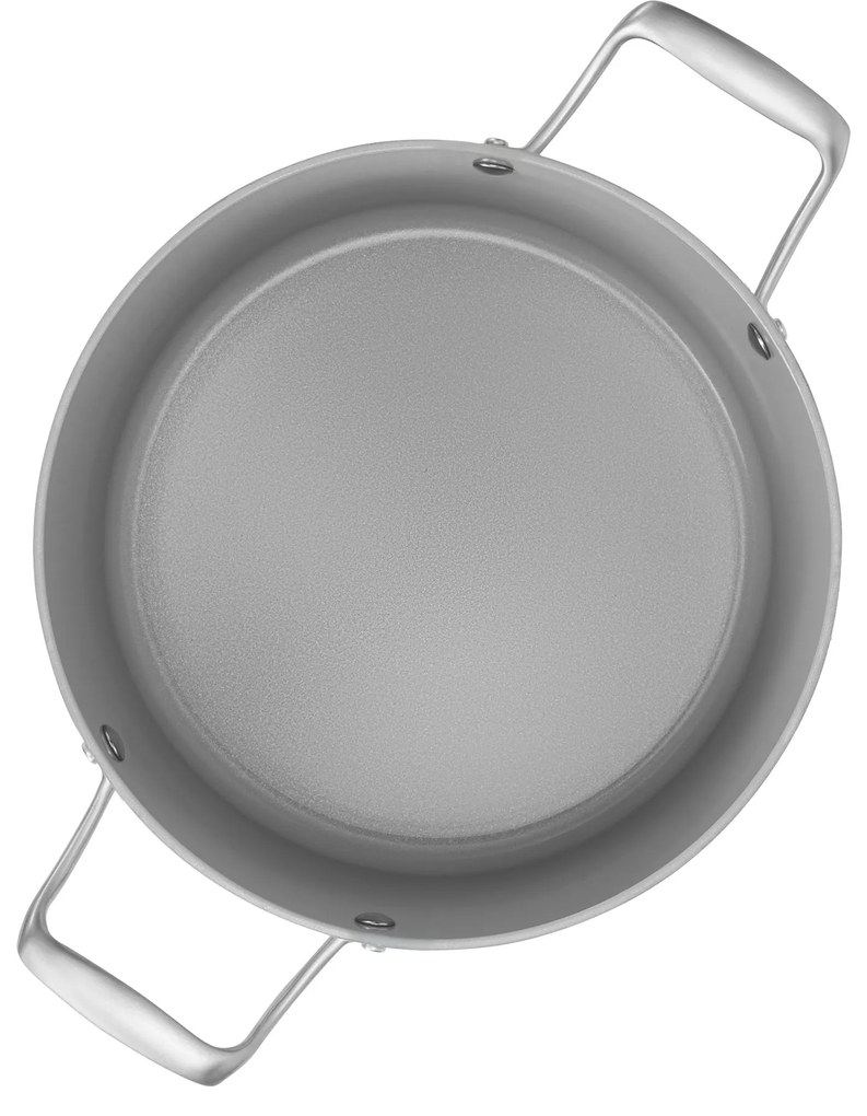 Elmich Nepriľnavý keramický hrniec Vital Ø 24 cm (6.3L) - tmavosivá