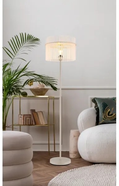 Globo 15698SB - Stojacia lampa GORLEY 1xE27/60W/230V