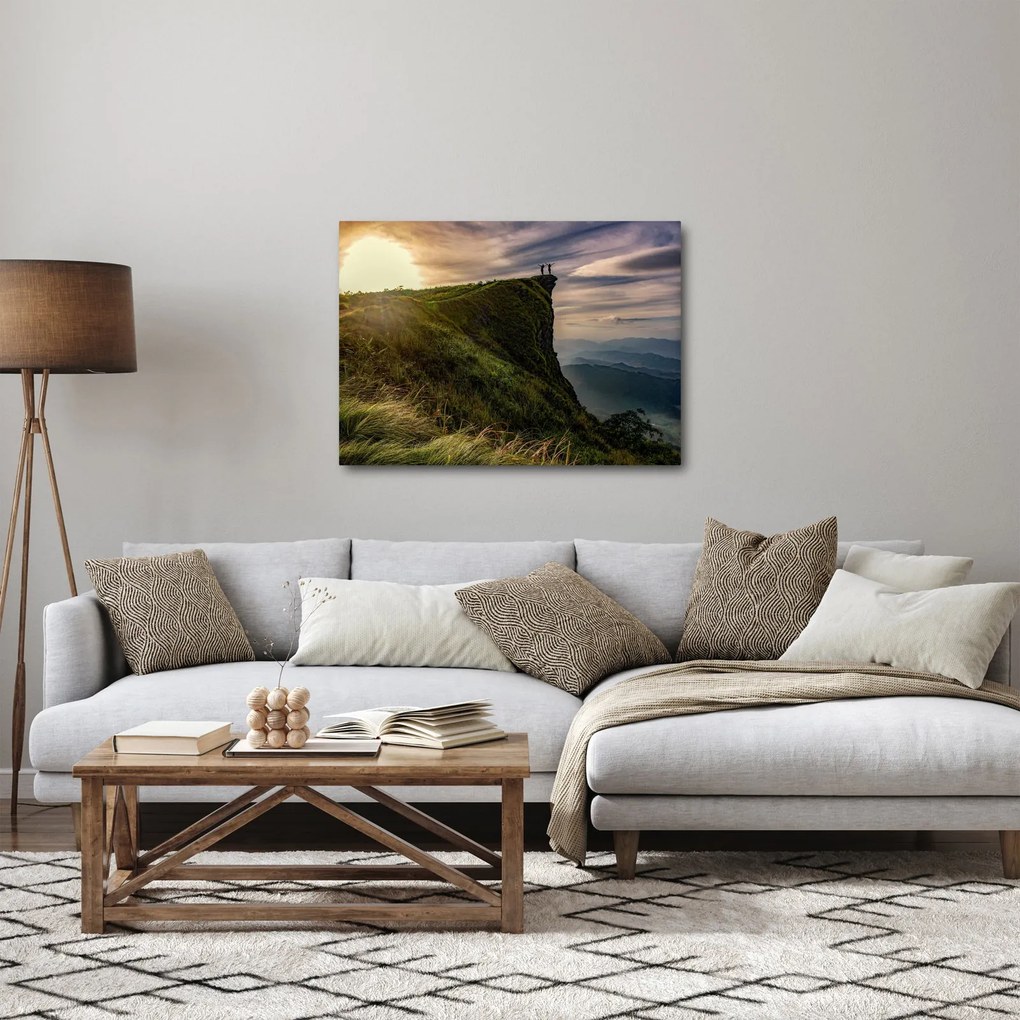 Obraz žien na útese (70x50 cm)