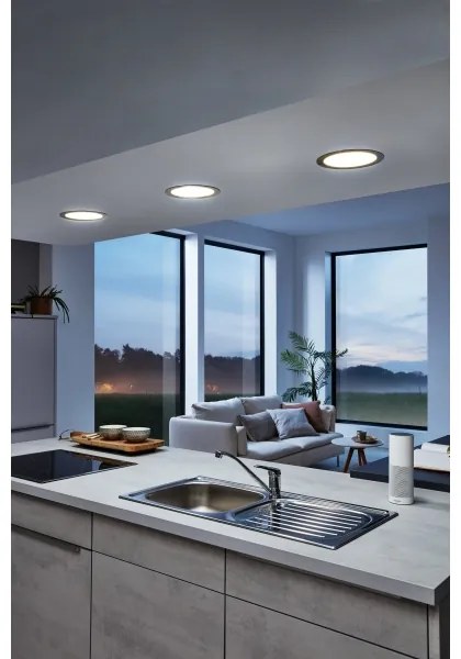 Eglo 96676 - LED RGB Stmievateľné podhľadové svietidlo FUEVA-C LED/15,6W/230V