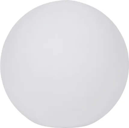 Kanlux 45933 - Vonkajšie svietidlo STONO 1xE27/20W/230V pr. 50 cm IP65 biele