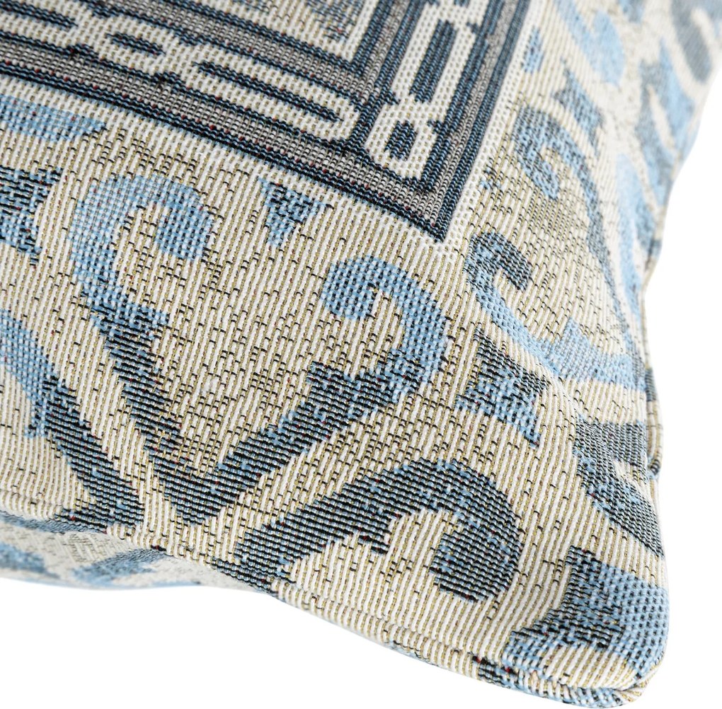 GOBELÍNOVÁ DEKORAČNÁ OBLIEČKA NA VANKÚŠ OLIVE 45X45 CM VZOROVANÁ