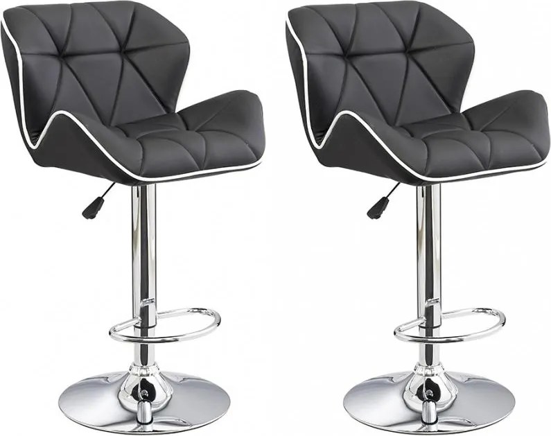 2x Barová stolička Hawaj CL-3227 čierna