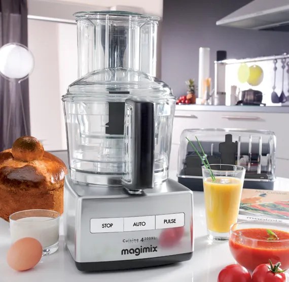 Magimix | ELM18471-3 4200 XL kuchynský robot vo výbave Premium | matný chróm