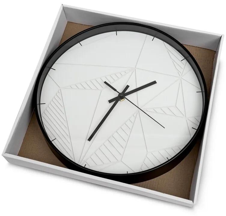 Dekorstudio Dekoratívne nástenné hodiny s geometrickým motívom