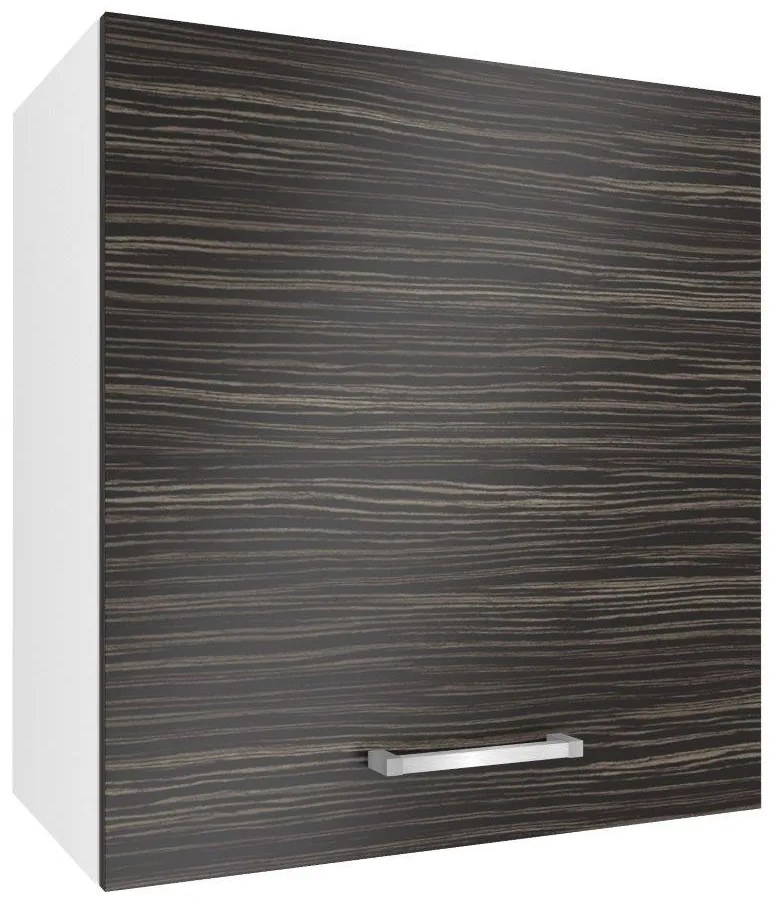 Kuchynská skrinka Belini horná 60 cm eben kráľovský TOR SG60/1/WT/HK/0/P