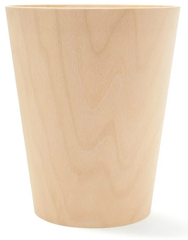 Kancelársky odpadkový kôš v prírodnej farbe 7,5 l Woodrow – Umbra