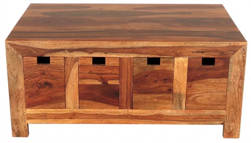 Konferenčný stolík 90x40x60 indický masív palisander Natural