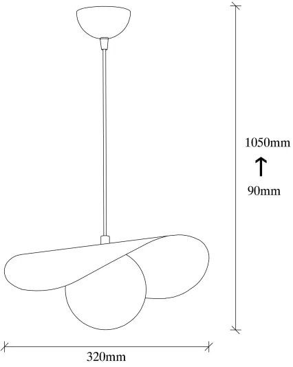 Luster na lanku VATOZ 1xE27/60W/230V