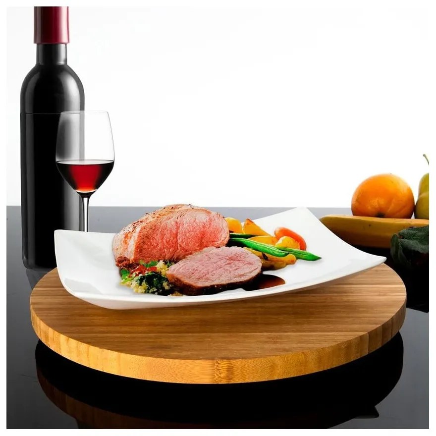 Rotačný bambusový podnos Bambum Fiesta