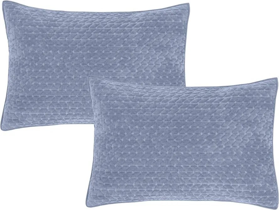 Dekoračné vankúše v súprave 2 ks 50x75 cm Attica Velvet Embroidered – Bianca