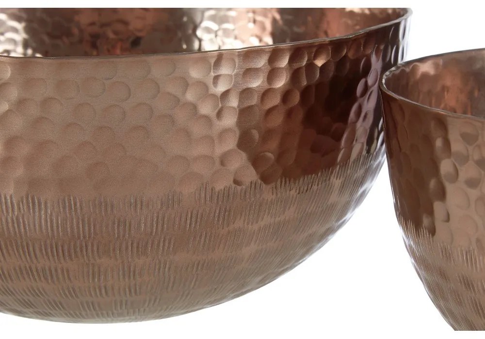 Kovové servírovacie misky v medenej farbe v súprave 2 ks ø 26 cm Solis – Premier Housewares