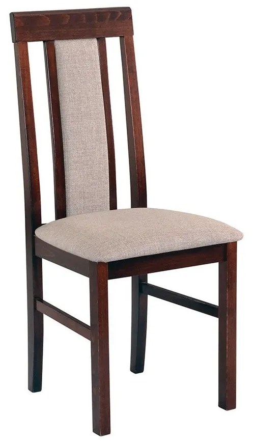 Stolička Zefir II, Morenie: orech, Poťahové látky: Zetta 297