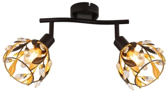 Globo 15759-2 - Bodové svietidlo MIKA 2xE14/25W/230V