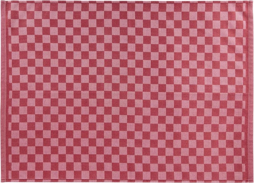 CHECKER STYLE Utierka - červená