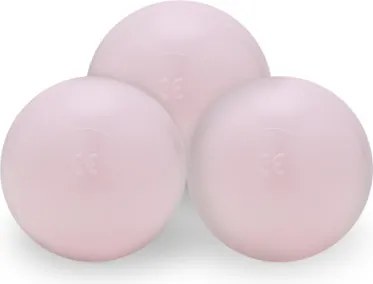 Samostatné loptičky 50 ks - perleťovo ružová