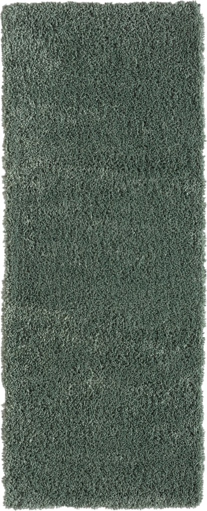 Behúň My Shaggy hellgrün, 80x300, zelená, chodba / predsieň, My Flair