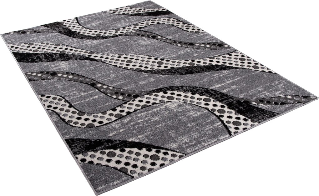 TA Koberec H094A ŠEDÁ JAWA O0X Rozmer: 160x220 cm