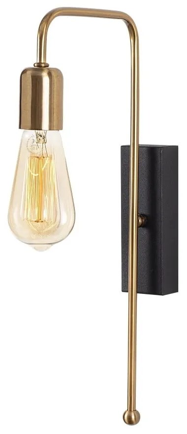 Nástenné svietidlo v zlatej farbe Pahoma – Opviq lights