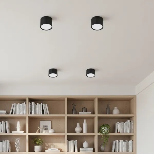 BRILAGI - LED RGB stmievateľné bodové svietidlo SMOOTH 1xGX53/14W/230V 60x82 mm Wi-Fi Tuya čierna