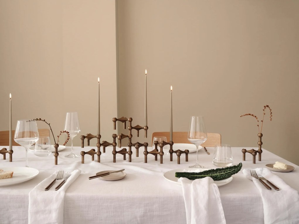 Stoff Nagel Vysoká sviečka STOFF Nagel by Ester&Erik Artichoke – set 6 ks