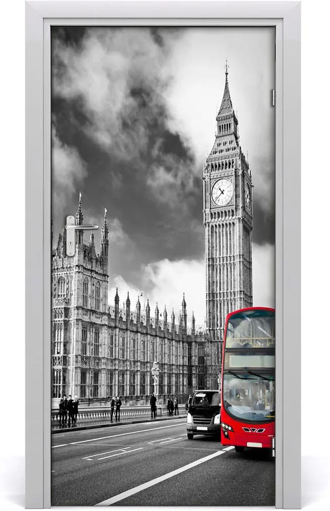 Fototapeta samolepiace na dvere  Elizabeth Tower Londýn