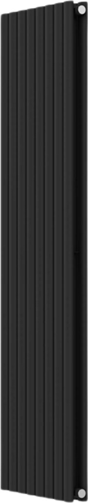 Invena Duo, vykurovacie teleso 1600x480, 1161W, pripojenie stredové alebo bočné, čierna matná, INV-UG-20-C16-A