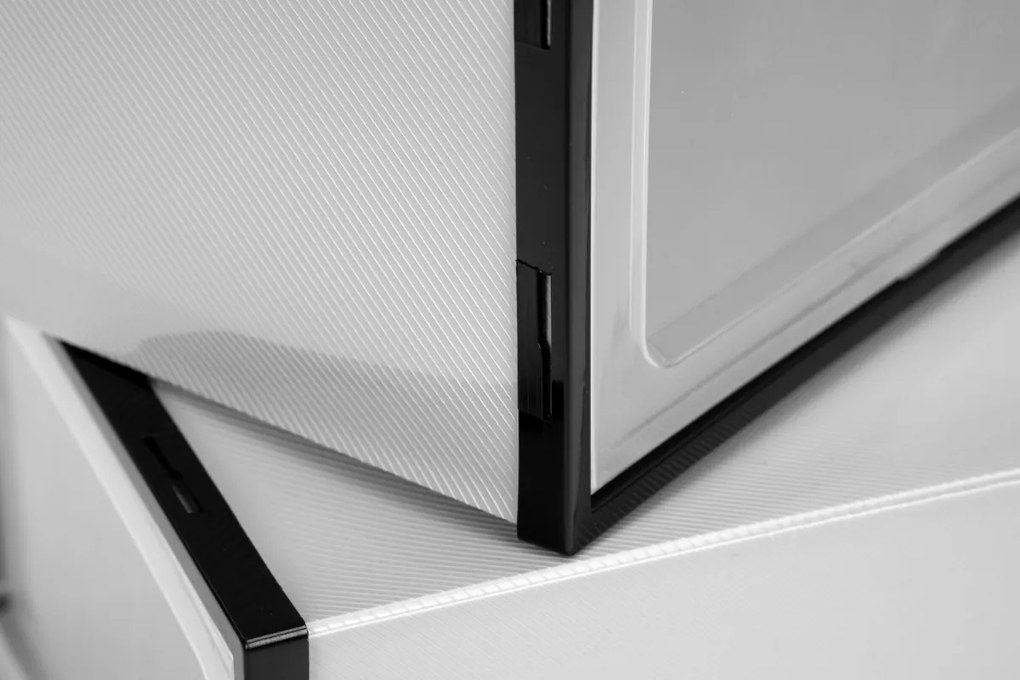 Sada 10 ks boxov na topánky OSLO sivá