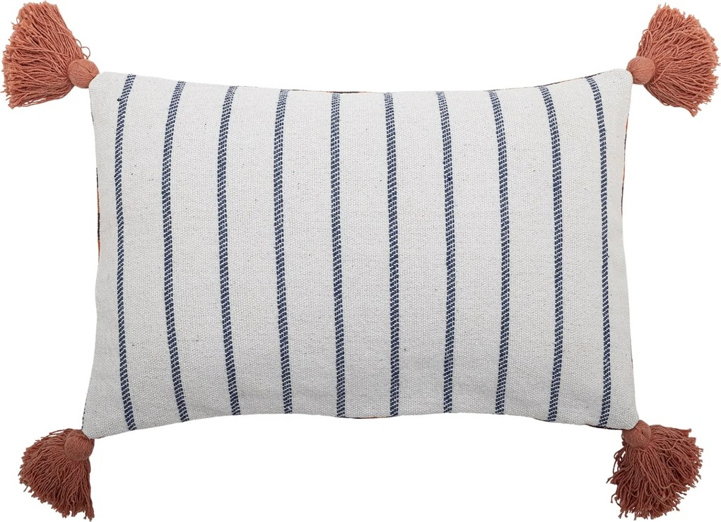 Bloomingville Dekoratívny vankúš z recyklovanej bavlny Missy 35 × 60 cm