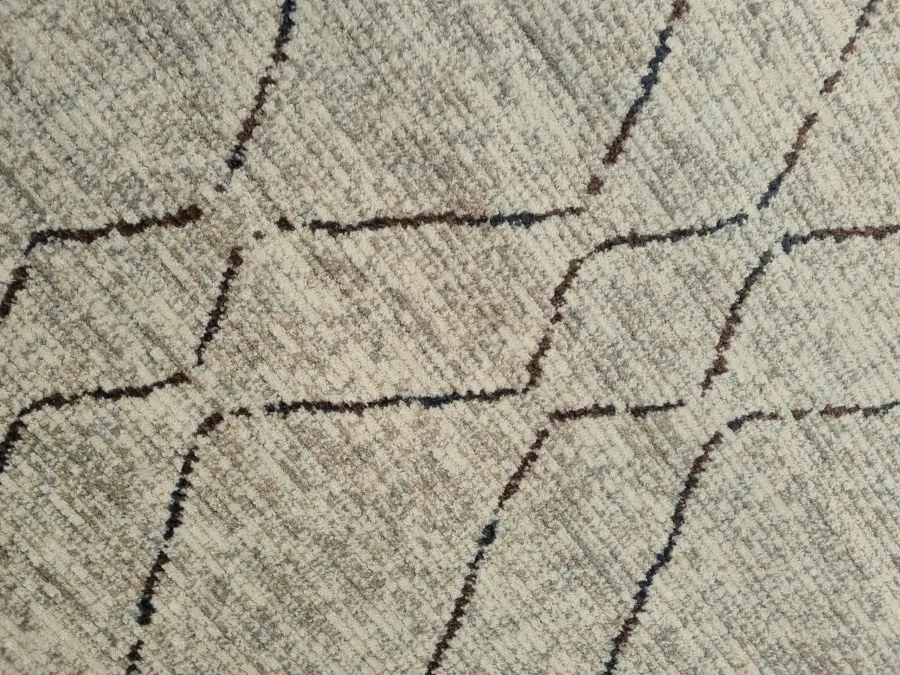 DC Koberec Safir 328 béžová sivá Rozmer: 60×100 cm