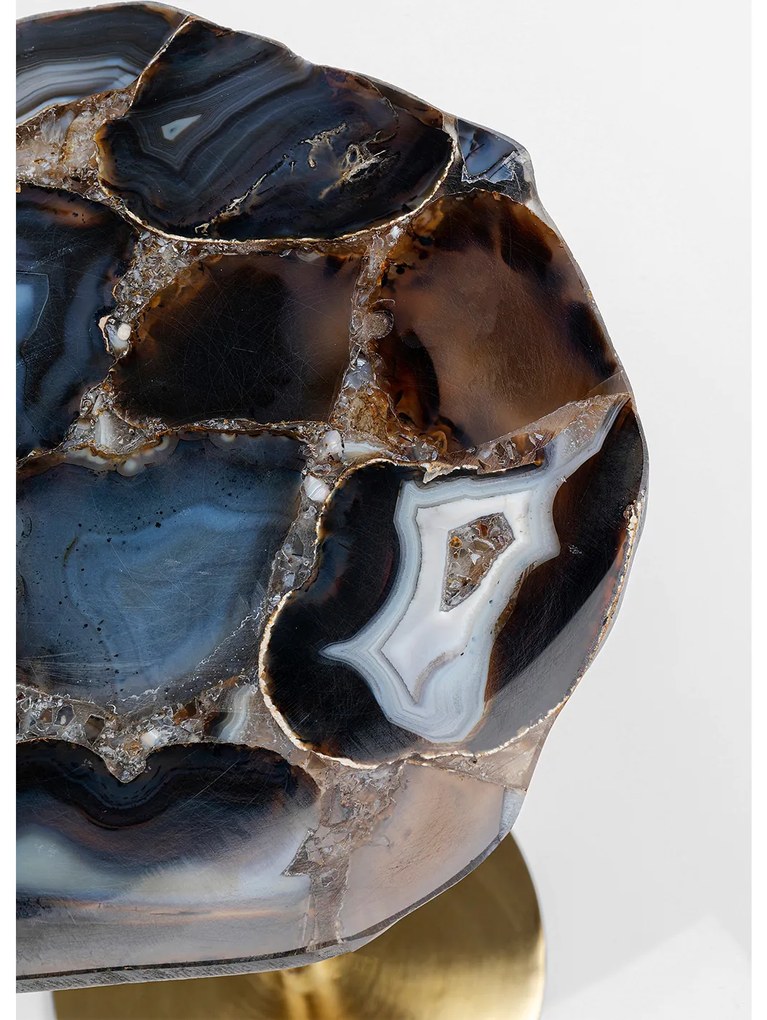 Agate príručný stolík viacfarebný Ø25 cm