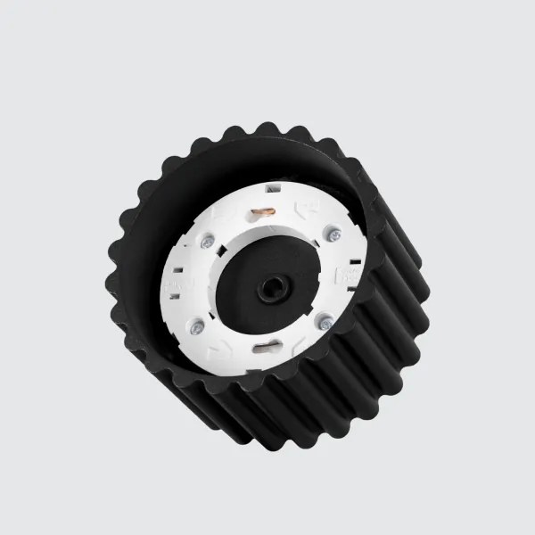 Sollux SL.1787 - Bodové svietidlo AURA 1xGX53/10W/230V 6 cm čierne