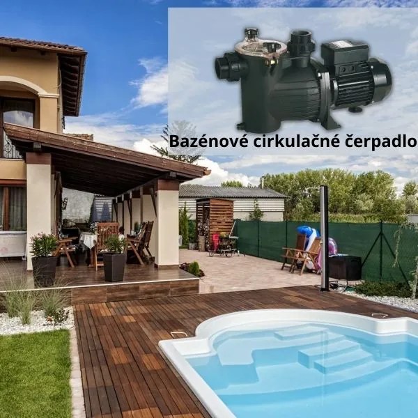 Bazénové filtračné a cirkulačné čerpadlo 7m3/hod