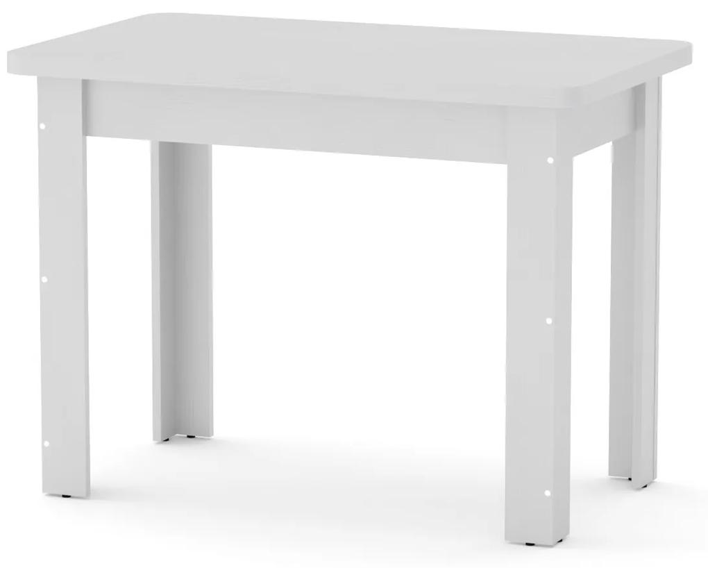 Jedálenský stôl KISS-6, biela