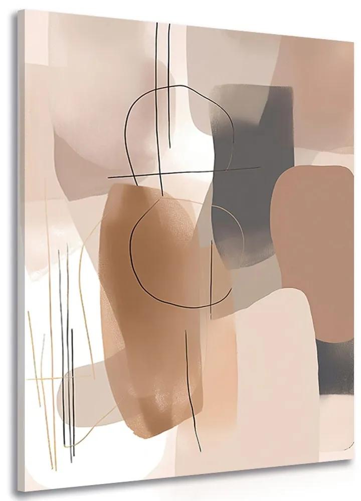 Obraz abstraktné tvary No10 Varianta: 40x60