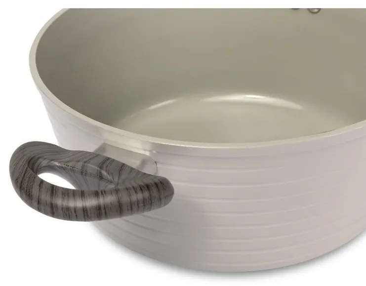 Lamart LT1268 kastról s pokrievkou Stripe, pr. 24 cm