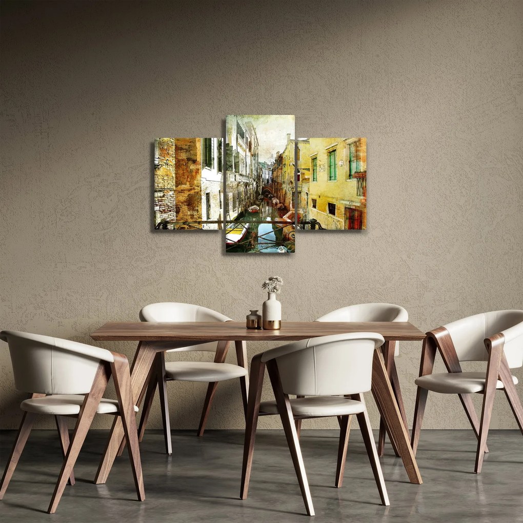 Obraz - Ulička v Benátkach (90x60 cm)