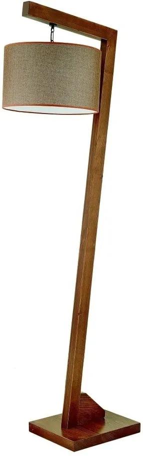 Stojacia lampa z hrabového dreva Rüya