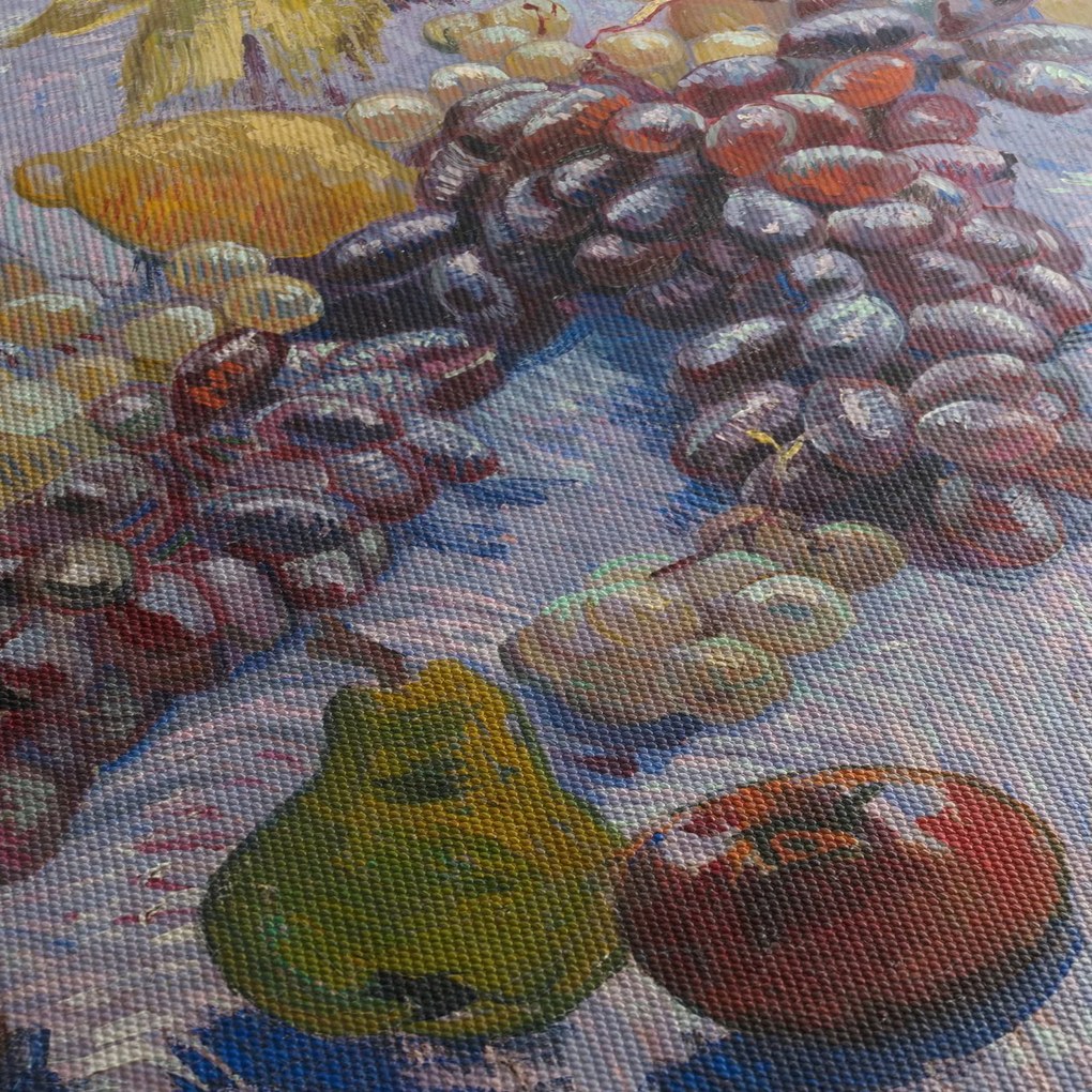 Obraz - Vincent van Gogh, Grapes, Lemons, Pears, and Apples, reprodukcia (150x105 cm)