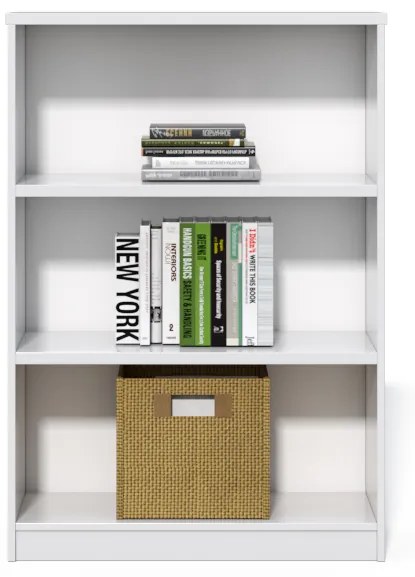 Kancelársky regál Houseland Prime Air 02 80 cm biely