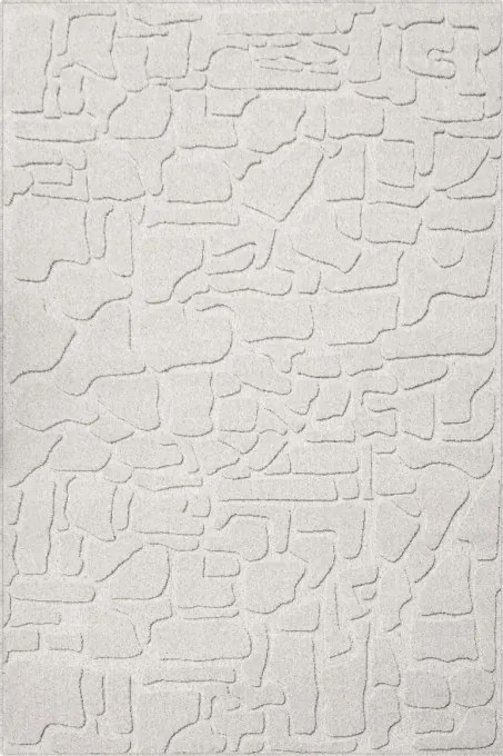 Koberec Agnella Morphic Dunes svetlosivý