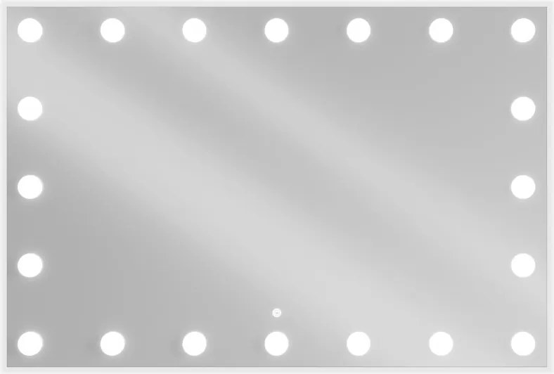 Mexen Dona kúpeľňové zrkadlo s podsvietením 100 x 80 cm, LED 6000K, antifog - 9818-100-080-611-00