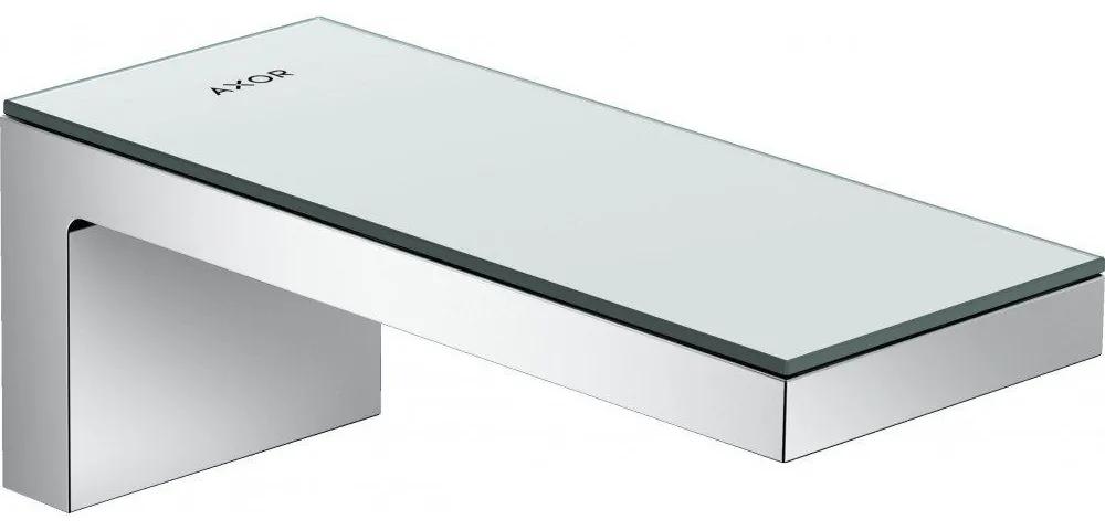 AXOR MyEdition nástenný vaňový výtok, dĺžka 176 mm, chróm/zrkadlové sklo, 47410000