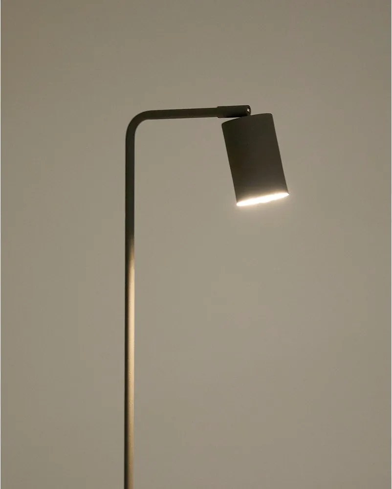 Čierna stojacia lampa (výška 147 cm) Manie – Kave Home